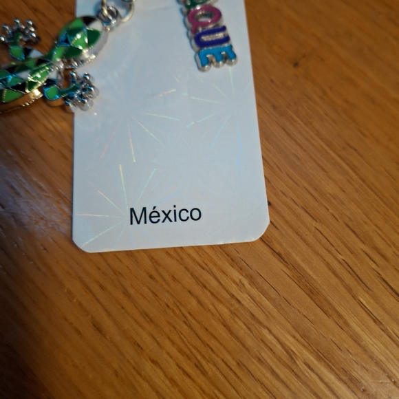 I love Melaque Lizard Key Chain NIP - Picture 2 of 4